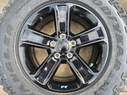 18" Jeep Wrangler Sahara OEM 9221 9255 wheels rims 2020 2021 2022 2023 2024 2025 Texas Truck Tire
