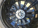 22" Cadillac Escalade black OEM 4804 wheels rims Chevy GMC tires NEW Texas Truck Tire