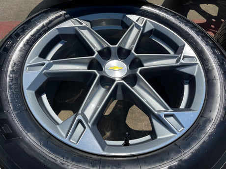18" Chevy Blazer Traverse GMC Acadia OEM 14083 wheels rims tires NEW Texas Truck Tire
