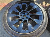 20" Tesla Model Y OEM INDUCTION wheels rims 2022 2023 2024 2025 2026 GOODYEAR Texas Truck Tire