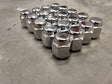 (20) OEM Toyota Tundra lug nuts polished 14x1.5 steel LX570 Sequoia Land Cruiser Texas Truck Tire