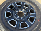 20" Ford F-250 F-350 OEM Lariat Platinum wheel rim 10486 tire 2025 2026 NEW Texas Truck Tire