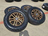 18" Toyota Tundra TRD OEM wheels rims 75281 Sequoia LX600 2024 2025 2026 NEW Texas Truck Tire
