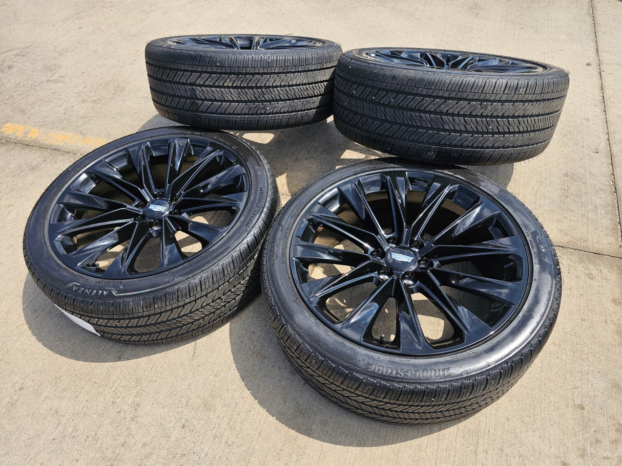 24" Cadillac Escalade V OEM ONYX wheels rims 2022 2023 2024 2025 2026 NEW Texas Truck Tire