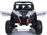 12v Blue Mini Moto UTV 4x4 (2.4ghz Remote Control) Electric Ride-On Vehicle - Two Seater for Toddlers
