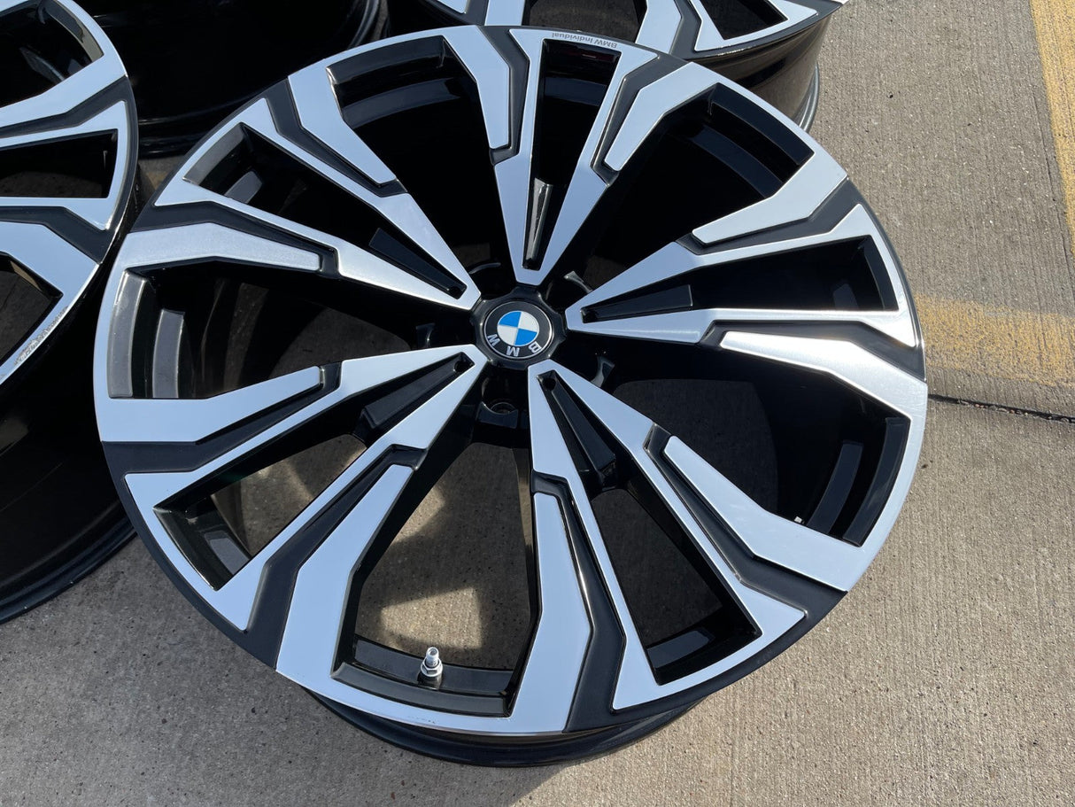 23" BMW X7M X5 X6 X7 OEM Series 86675 wheels rims 2022 2023 2024 2025 2026 Texas Truck Tire