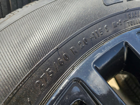 20" GMC Sierra Yukon Chevy OEM black 5914 5918 wheels rims 2023 2024 2025 2026 Texas Truck Tire