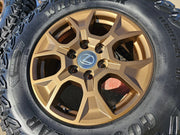 18" Lexus GX550 OEM 10544 wheels rims BRONZE Toyota Land Cruiser Tundra NEW Texas Truck Tire