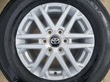 18" Toyota Tundra Sequoia OEM wheels rims 75281 LX600 2024 2025 2026 YOKOHAMA Texas Truck Tire