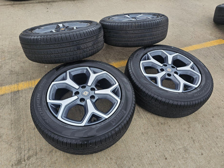 (4) 21" Rivian R1T R1S OEM wheels rims tires 2022 2023 2024 2025 2026 Texas Truck Tire