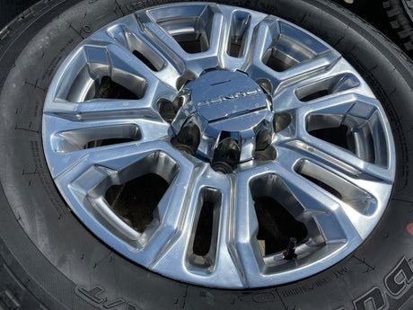 20" GMC Sierra Denali 2500 3500 OEM 5957 wheels rims tires 2022 2023 2024 2025 Texas Truck Tire