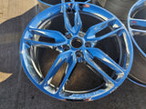 19" + 20" Chevy Corvette STINGRAY C7 OEM wheels rims 5634 5635 5640 5641 chrome Texas Truck Tire