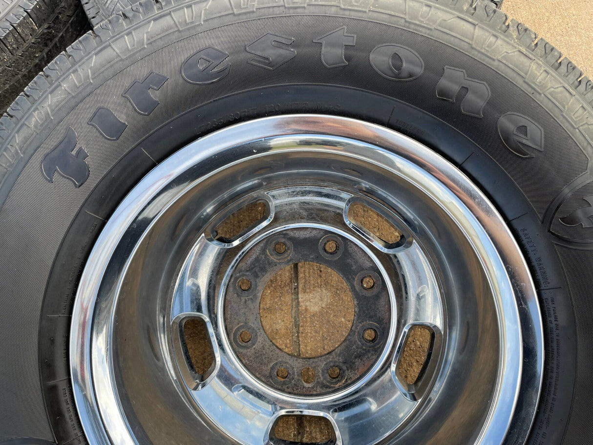 17" Dodge Ram 3500 Dually Laramie 8x200 wheels rims 2703 2704 OEM DISCOUNTED Texas Truck Tire