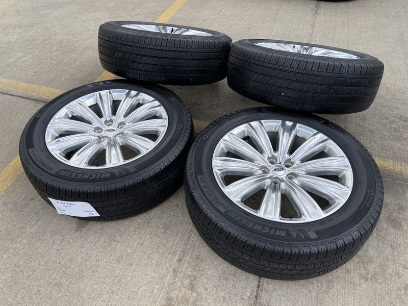 20" Ford Explorer Limited OEM rims wheels 10269 Lincoln Aviator MICHELIN Texas Truck Tire