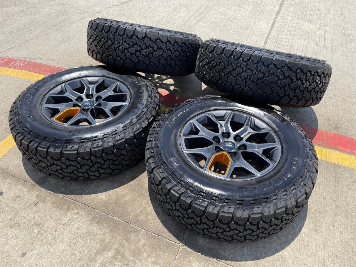 18" Ford Expedition F-150 TREMOR OEM rims wheels TIMBERLINE 2025 2026 2027 NEW Texas Truck Tire