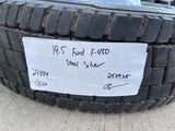 19.5" Ford F-450 Dually F-550 rim wheel RAM 4500 10x225 OEM tire NEW Texas Truck Tire