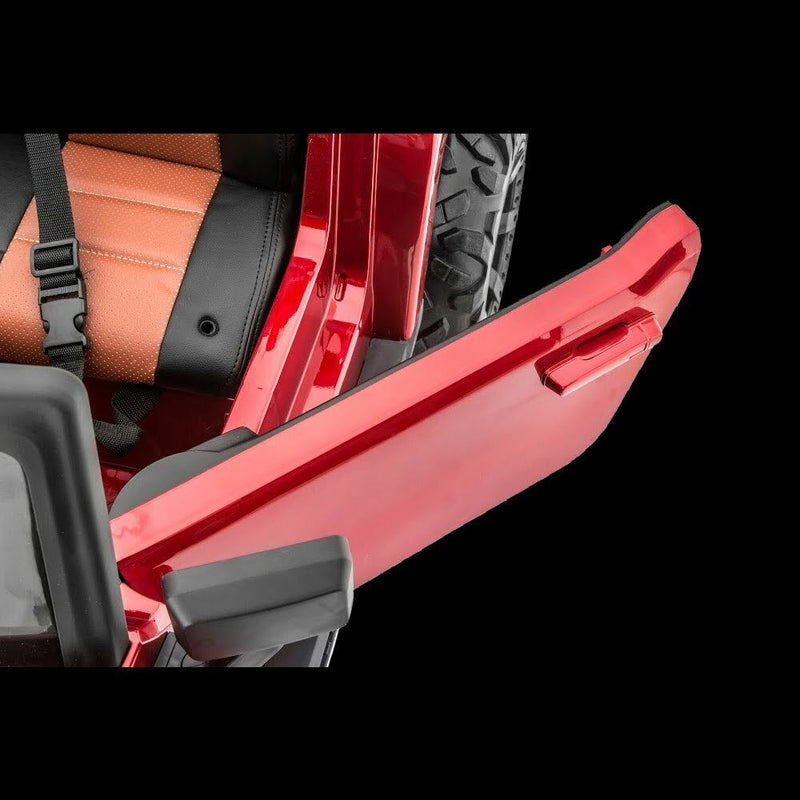 12V Four-Wheel Drive Children's Ride-On SUV Vehicle, Dual Seating, Pneumatic Tires, Front Lights with Remote Control