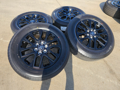 20" Toyota Tundra TRD OEM wheels rims TSS 75276 95295 Sequoia 2024 2025 2026 NEW Texas Truck Tire