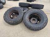 17" Dodge Ram 3500 Dually Laramie 8x200 wheels rims 2703 2704 OEM TOYO M/T 33" Texas Truck Tire
