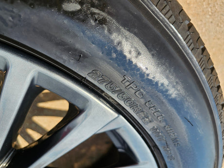 22" Cadillac Escalade V Platinum OEM 4883 95479 wheel rim 2023 2024 2025 NEW Texas Truck Tire