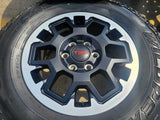 18" Toyota Tacoma 4Runner TRD OEM wheels rims 94199 A/T NEW 2025 2026 Texas Truck Tire