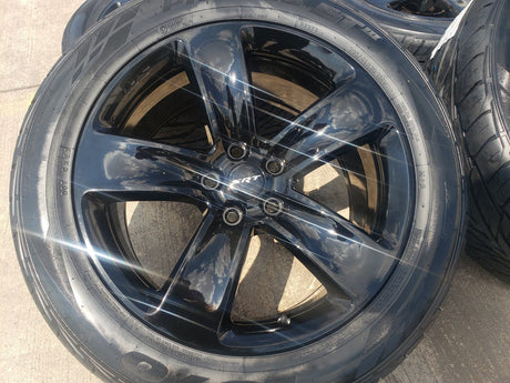 20" Jeep Grand Cherokee SRT Trackhawk OEM 9139 wheels rims tires NEW Texas Truck Tire