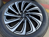 22" Lincoln Navigator OEM 10666 rims wheels BLACK LABEL 2025 2026 BRIDGESTONE Texas Truck Tire