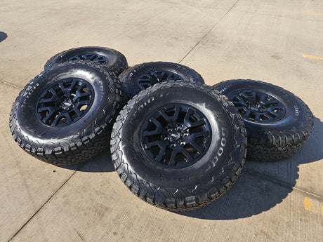 17" Ford F-150 Raptor Bronco OEM rims wheels BFG 10461 tires 2025 2026 BFG NEW Texas Truck Tire