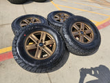 17" Ford F-150 OEM BRONZE Tremor rims wheels 10339 2024 2025 2026 NEW Texas Truck Tire