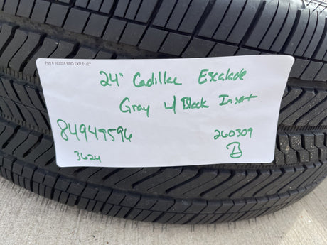 24" Cadillac Escalade V OEM wheels rims 2024 2025 2026 BRIDGESTONE DISCOUNTED Texas Truck Tire