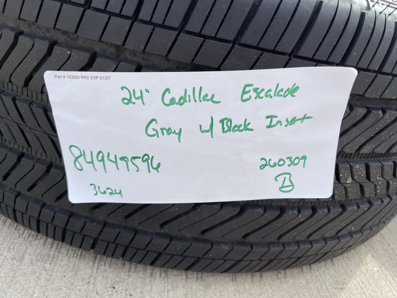 24" Cadillac Escalade V OEM wheels rims 2024 2025 2026 BRIDGESTONE DISCOUNTED Texas Truck Tire