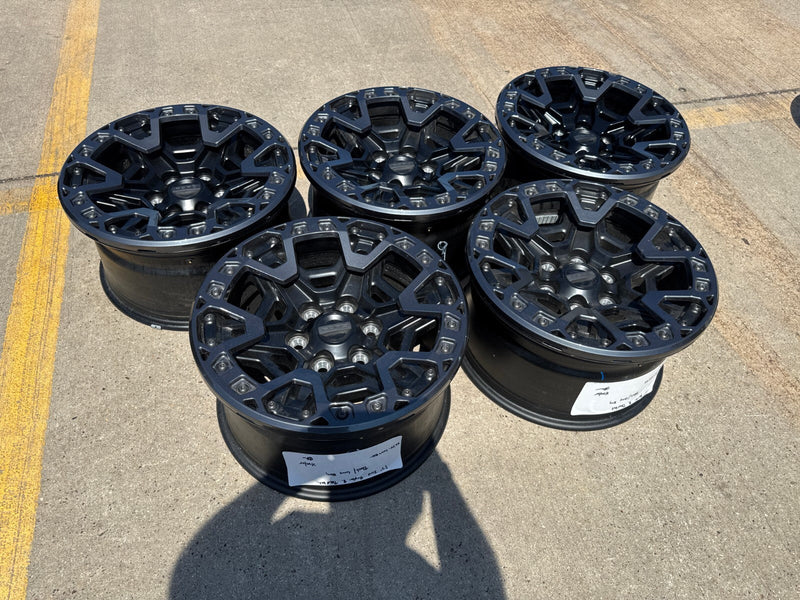 17" Ford F-150 Raptor R OEM BEADLOCK rims wheels 2024 2025 2026 2027 NEW Texas Truck Tire