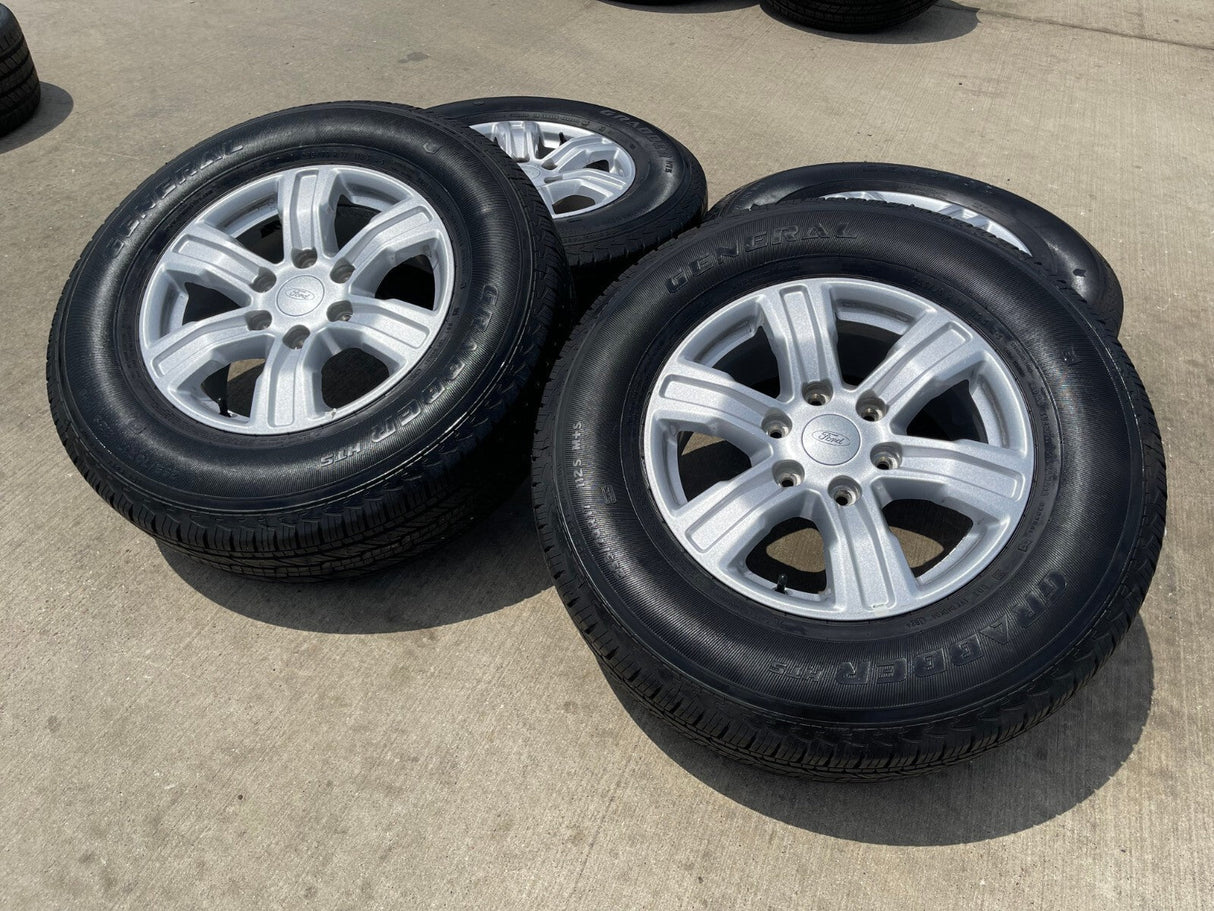 17" Ford Ranger Bronco wheels rims OEM 10228 tires 2022 2023 2024 2025 2026 Texas Truck Tire