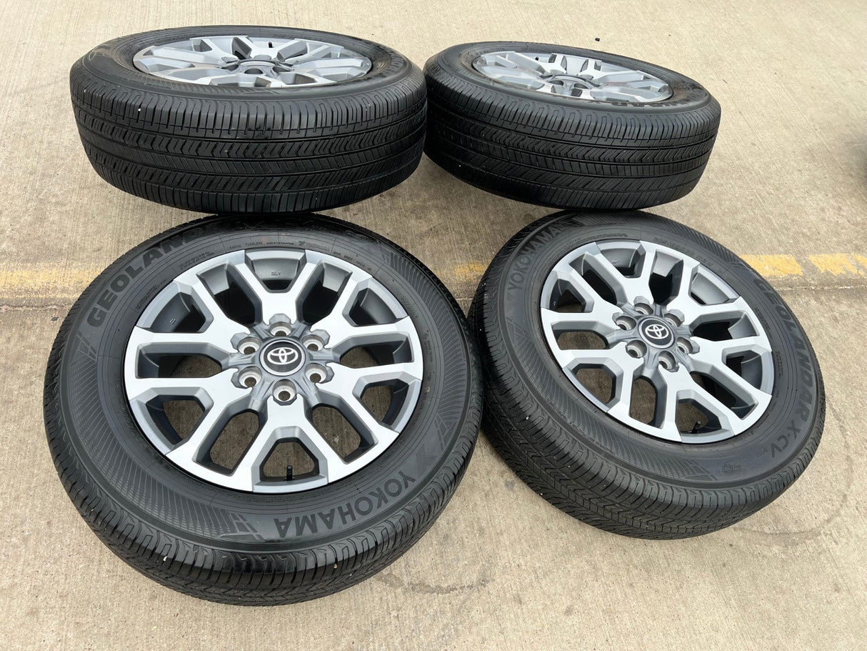 20" Toyota Tundra TSS TRD OEM wheels rims 75277 95359 Sequoia YOKOHAMA Texas Truck Tire