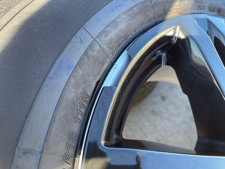 18" Ford Taurus Explorer OEM 10266 rims wheels 2022 2023 2024 2025 2026 YOKOHAMA Texas Truck Tire