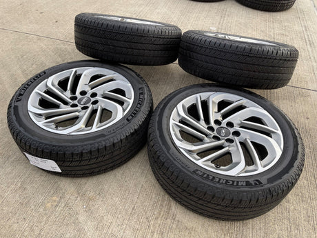 22" Lincoln Navigator OEM 94225 rims wheels BLACK LABEL 2025 2026 MICHELIN Texas Truck Tire