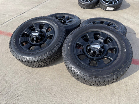 20" Ford F-250 F-350 OEM Tremor 10295 25085 10552 wheels rims 2025 2026 NEW Texas Truck Tire