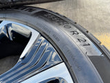 21" Lincoln Nautilus Black Label OEM 10563 rims wheels 2025 2026 NEW MICHELIN Texas Truck Tire
