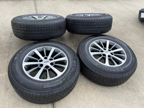 18" Ford F-150 Expedition 10142 OEM rims wheels tires MICHELIN NEW Texas Truck Tire