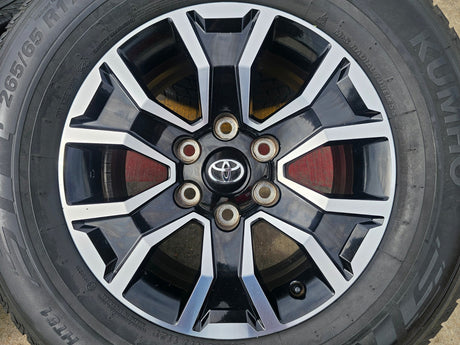 17" Toyota Tacoma 4Runner OEM wheels rims FJ 75259 NICE SET Texas Truck Tire