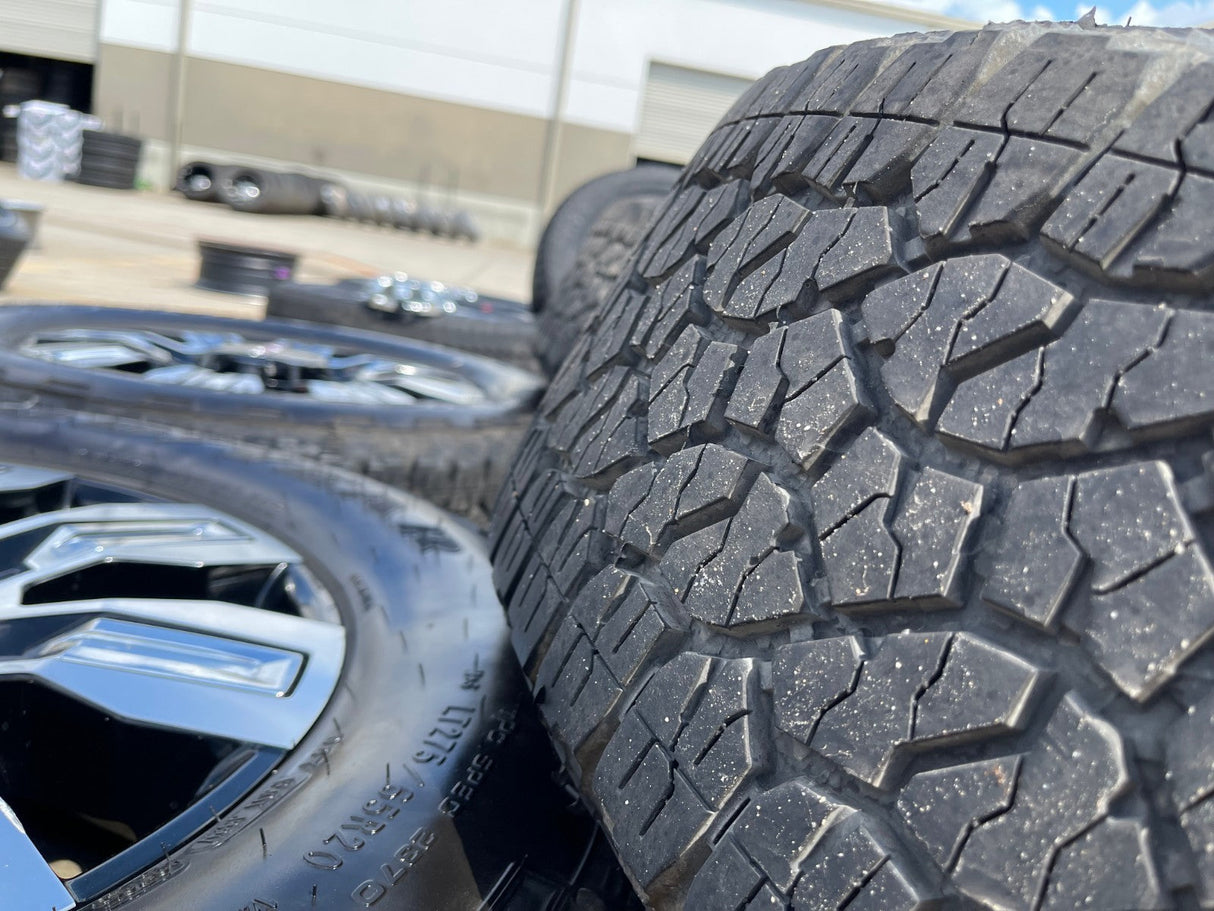 20" GMC Sierra AT4X 2500 3500 OEM wheels rims 5958 14138 Chevy Silverado NEW Texas Truck Tire