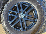 18" Toyota Tundra Sequoia TRD OEM 75281 wheels rims LX600 2025 2026 NEW BFG KO2 Texas Truck Tire