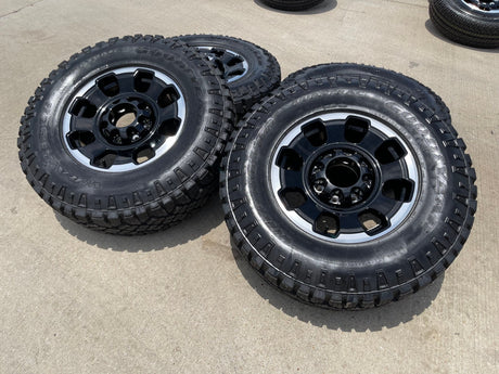 18" Ford F-250 F-350 OEM TREMOR rims wheels 10482 2023 2024 2025 2026 NEW Texas Truck Tire