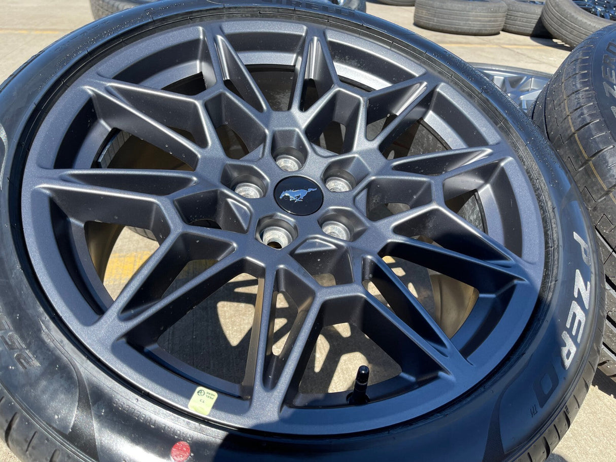 19" Ford Mustang GT Track Pack OEM 10600 10603 wheels rims 2024 2025 2026 NEW Texas Truck Tire