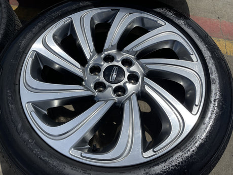 22" Lincoln Navigator BLACK LABEL OEM 10497 rims wheels BRIDGESTONE DISCOUNTED Texas Truck Tire