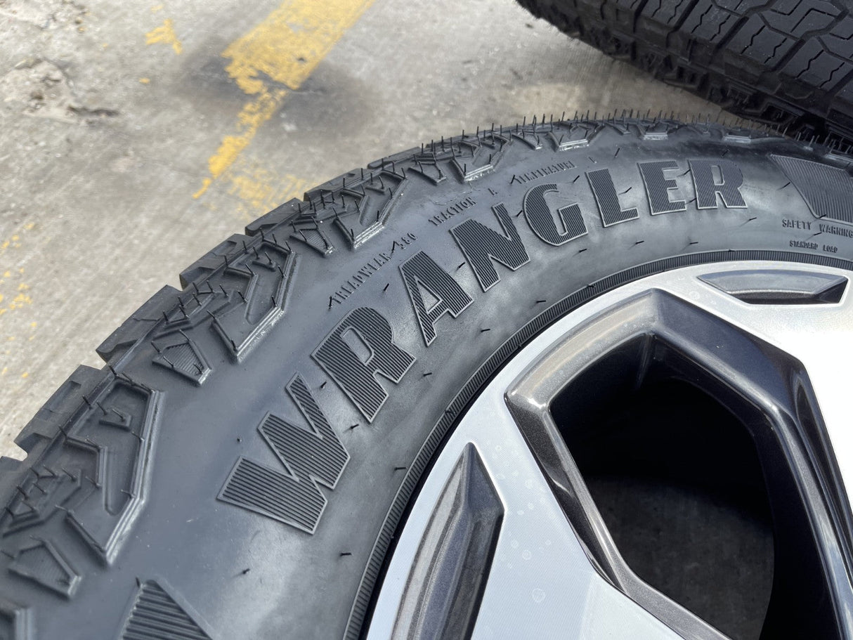 20" GMC Sierra Canyon Chevy Silverado OEM wheels rims 2024 2025 2026 2027 NEW Texas Truck Tire