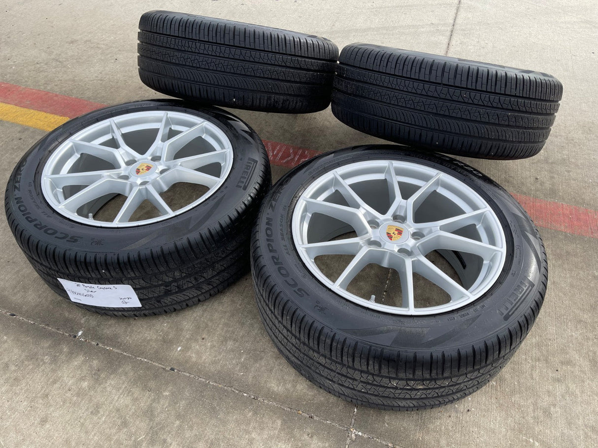 20" Porsche Cayenne Sport OEM wheels rims tires PIRELLI 2023 2024 2025 2026 Texas Truck Tire