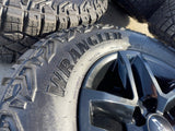 18" Chevy Silverado Tahoe ZR2 black OEM 5911 wheels rims 2024 2025 2026 NEW Texas Truck Tire