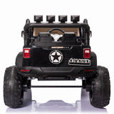 Electric Kids Ride-On Jeep Car with 12V/24V Power Wheels, Music, and Remote Control