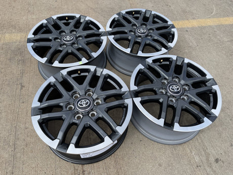 18" Toyota Tacoma TRD OEM wheels rims 10641 4Runner 2024 2025 2026 2027 NEW Texas Truck Tire